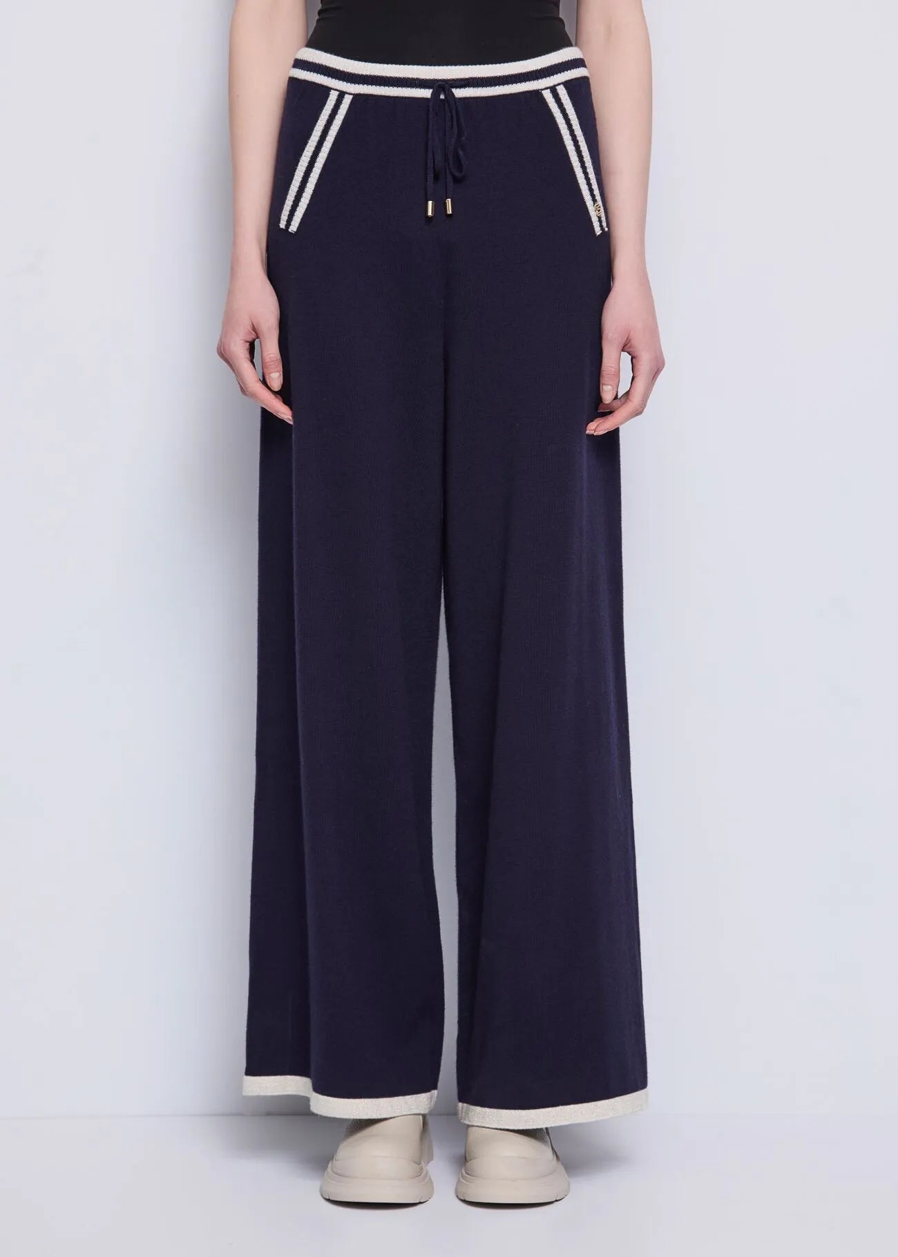 Gaudì women's drawstring yarn trousers