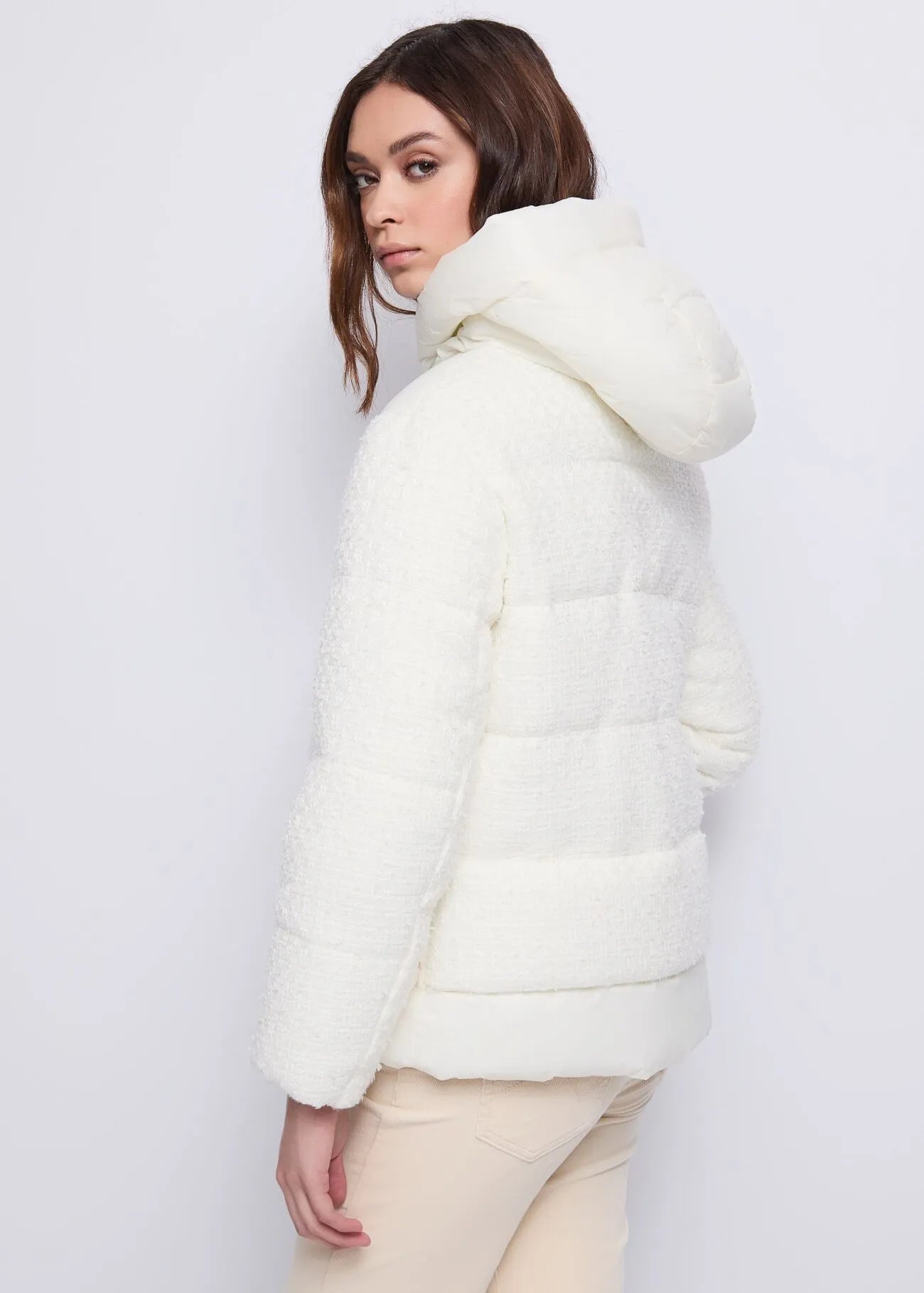 Gaudi' Women's Quilted Down Jacket with Hood