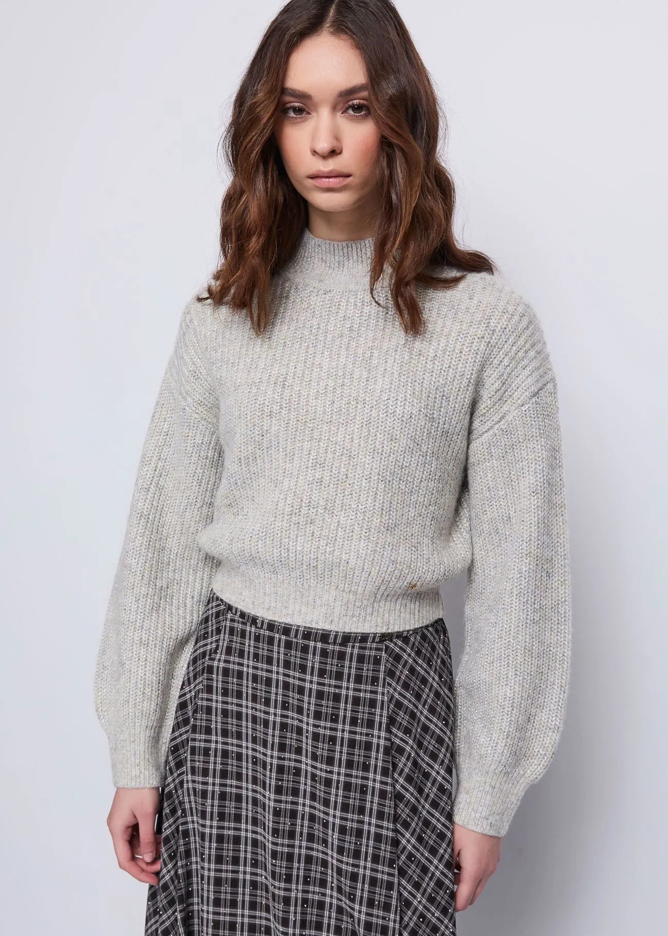 Gaudì women's sweater in lurex yarn