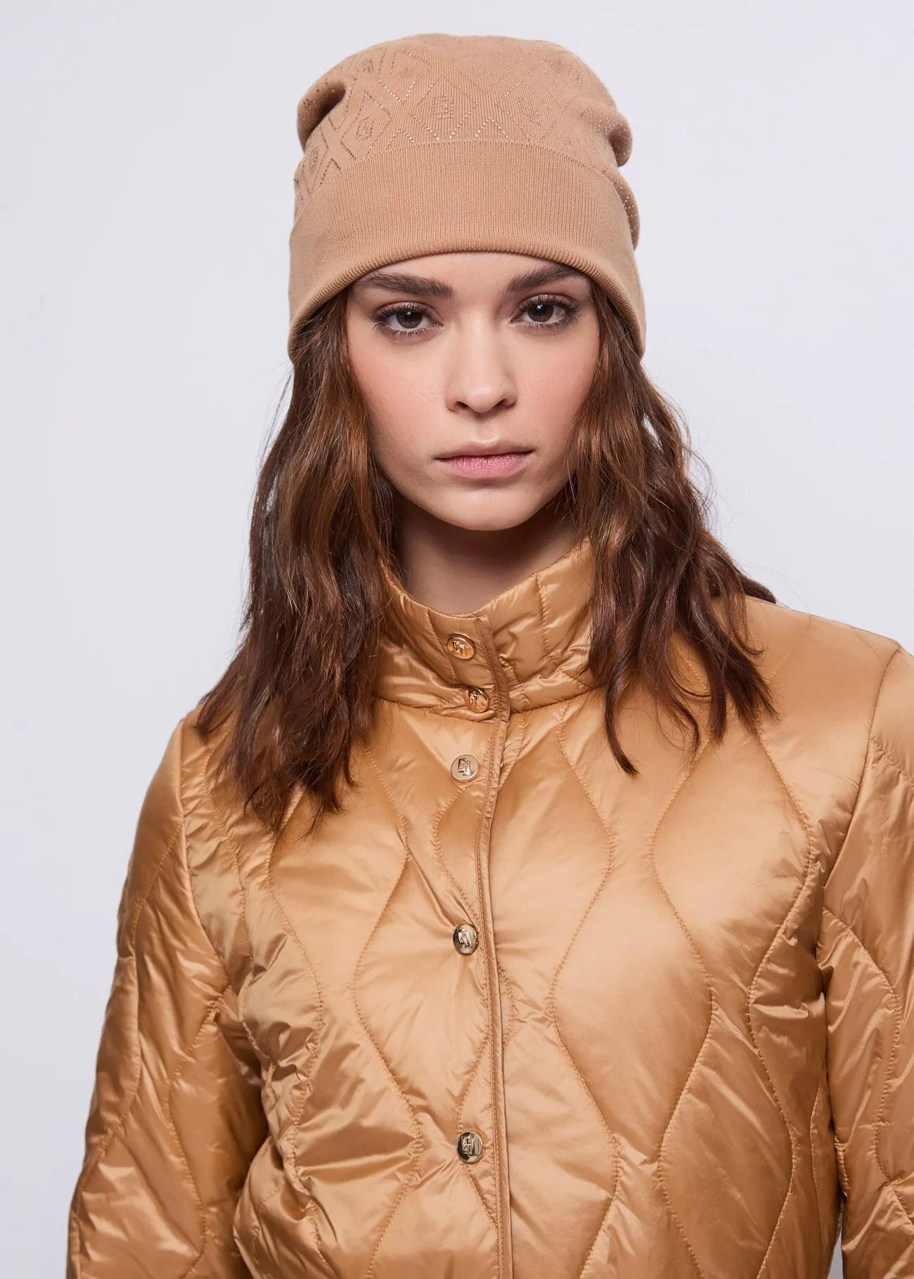 Gaudì women's ribbed beanie hat