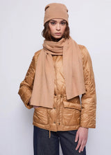 Women's ribbed scarf