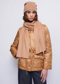 Women's ribbed scarf