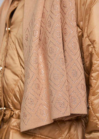 Women's ribbed scarf