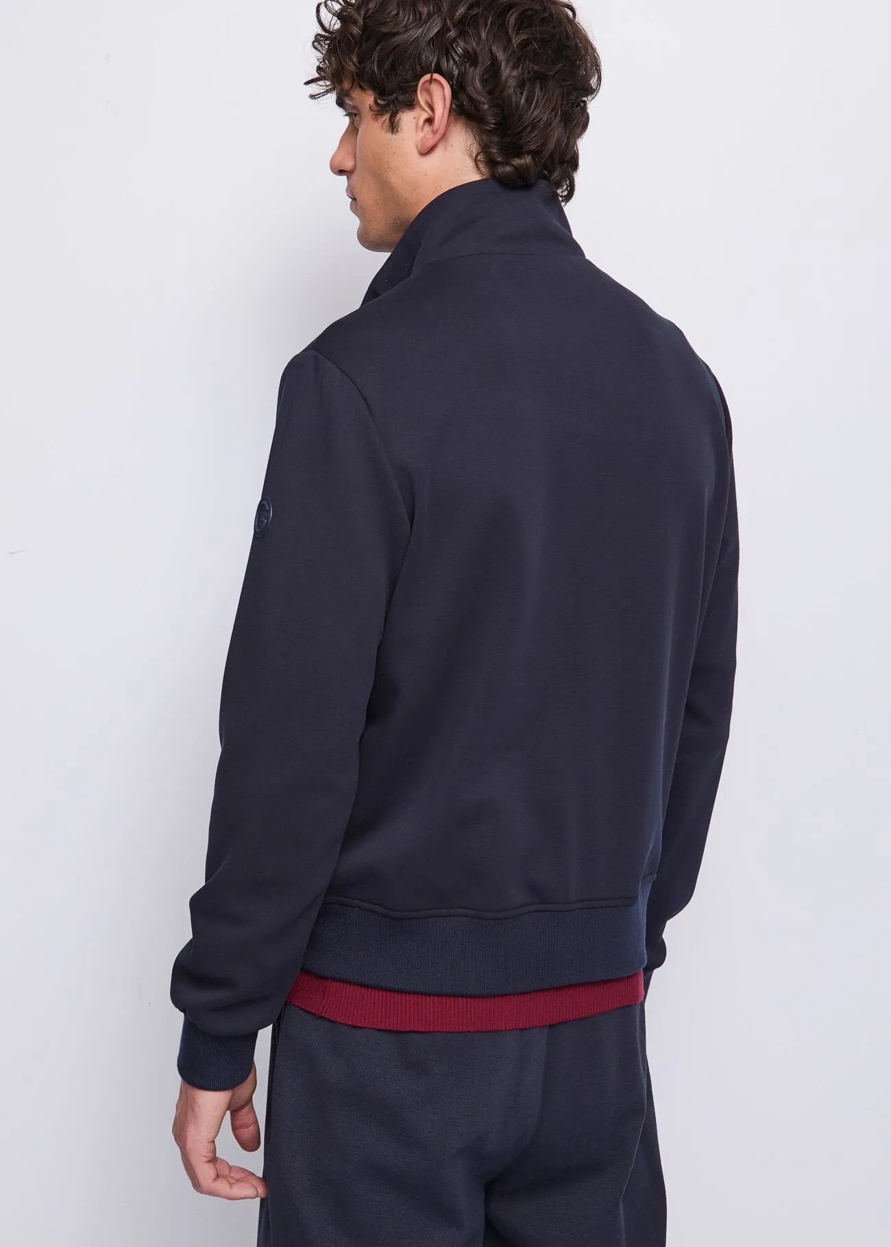 Gaudì blue cotton blend jacket