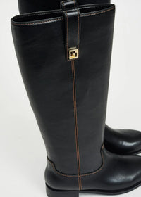 Gaudì black faux leather boots