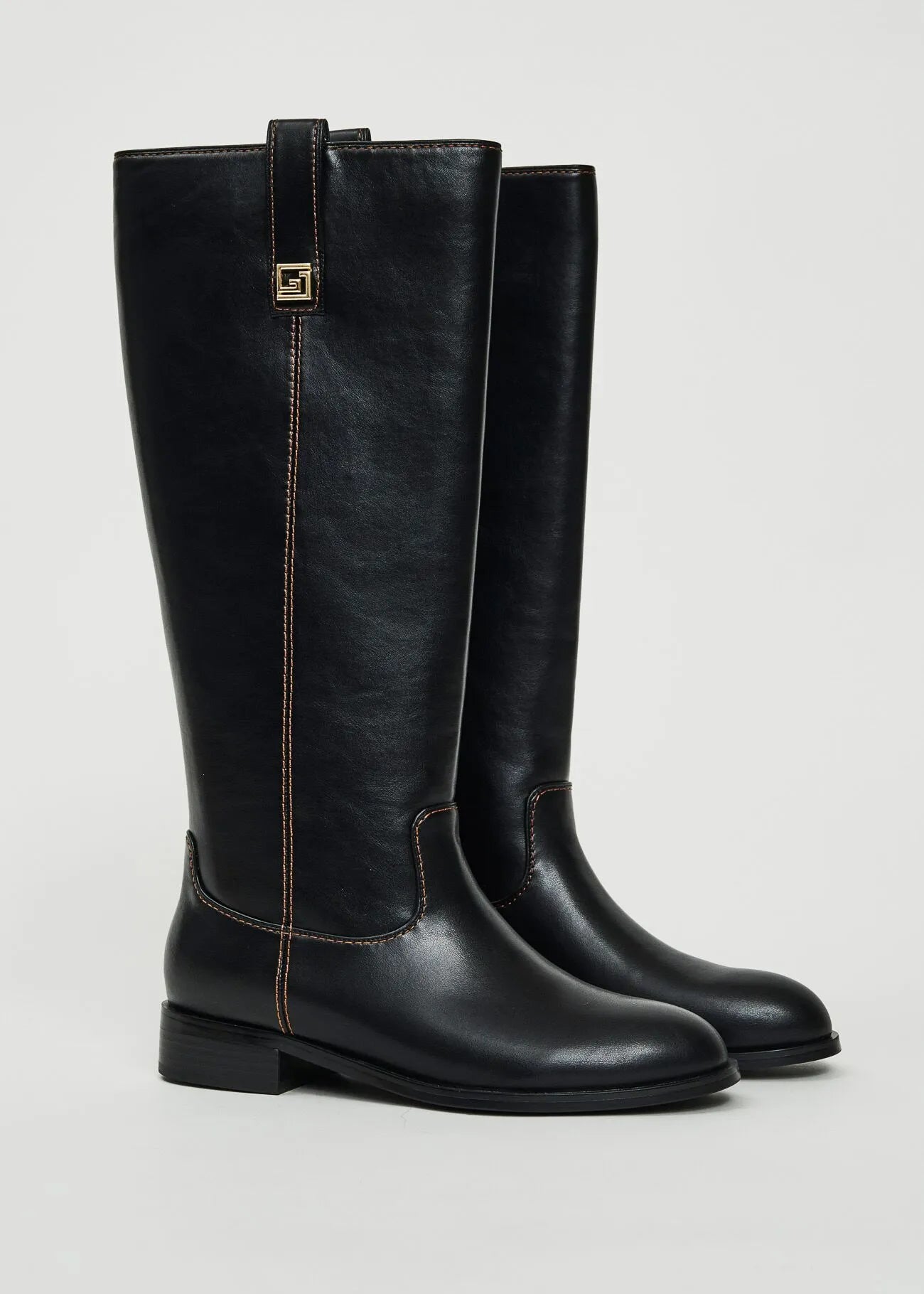 Gaudì black faux leather boots