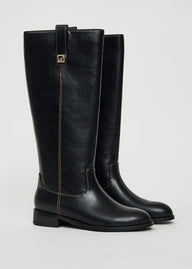 Gaudì black faux leather boots