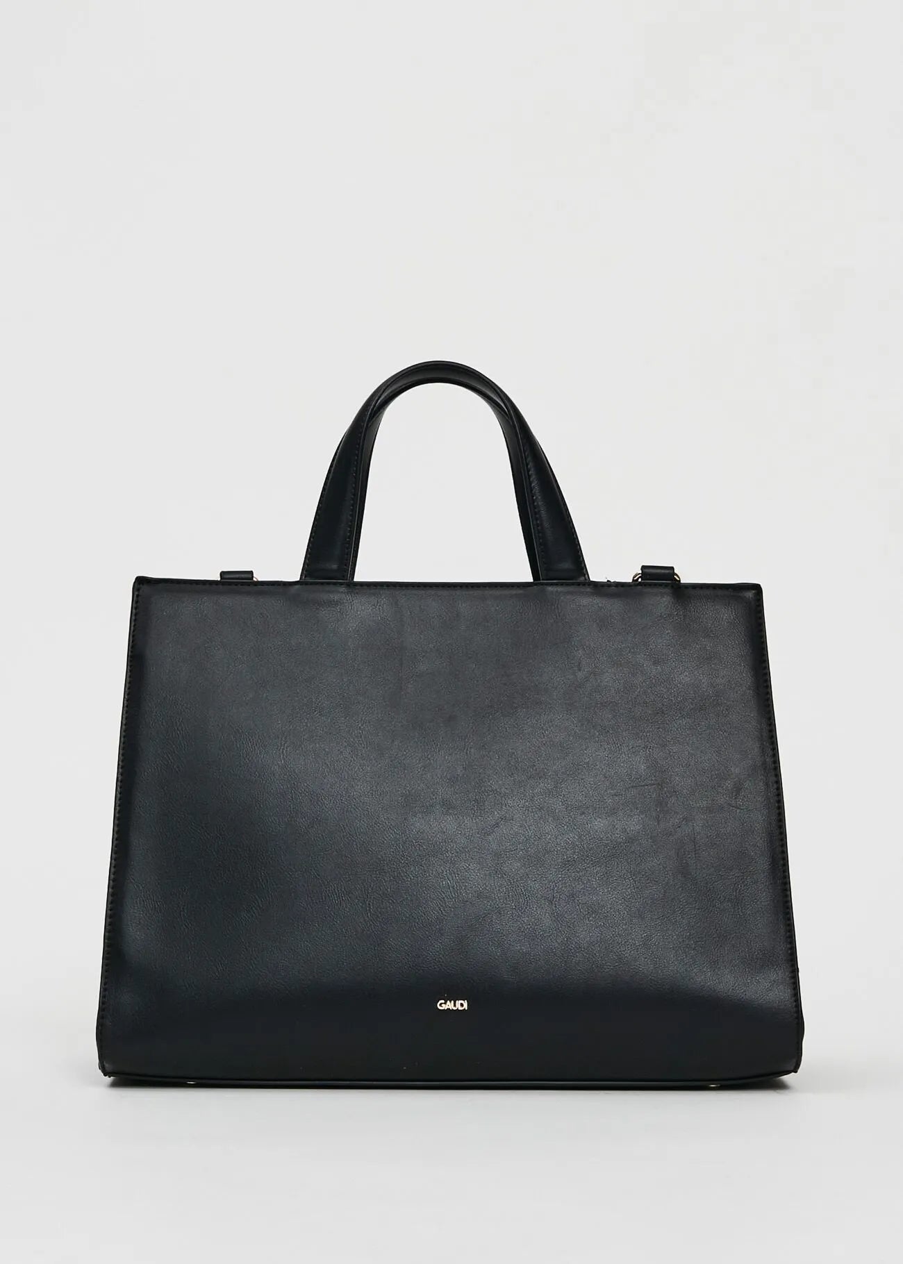 Gaudì black velvet top handle bag
