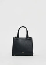 Gaudì black velvet top handle bag