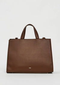 Brown shopping bag with Gaudì logo