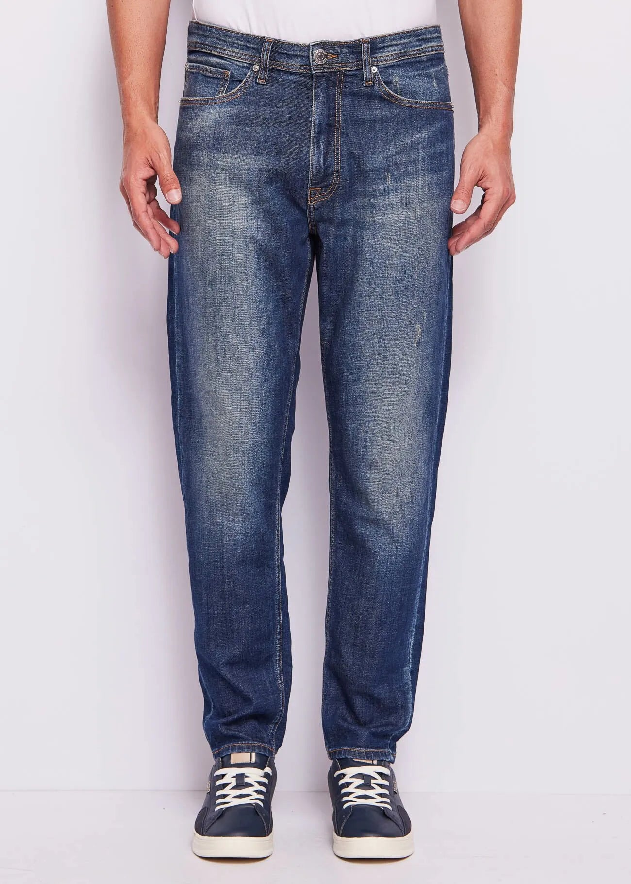 Jeans uomo tapared in cotone used Gaudì