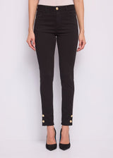Pantaloni skinny da donna in twill