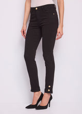 Pantaloni skinny da donna in twill