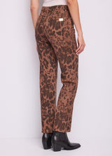 Pantaloni da donna con bottoni dorati