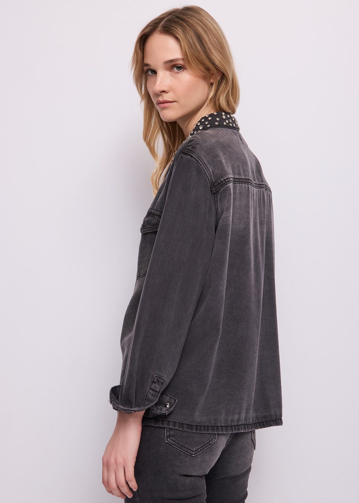 Camicia da donna in denim used