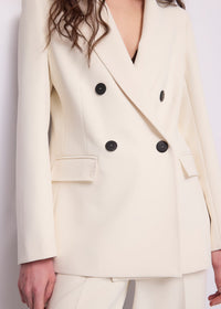 Blazer da donna con revers a lancia