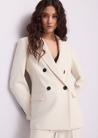 Blazer da donna con revers a lancia