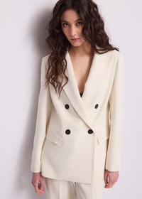 Blazer da donna con revers a lancia