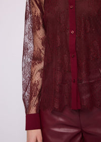 Camicia da donna con collo a foulard