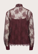 Camicia da donna con collo a foulard
