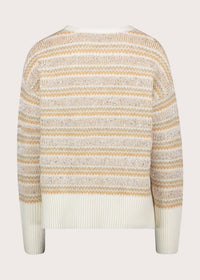 Maglia a righe da donna con paillettes
