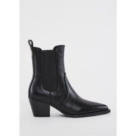 Stivaletti Chelsea donna neri in pelle