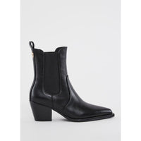 Stivaletti Chelsea donna neri in pelle