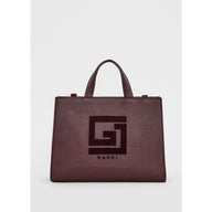 Shopping bag donna bordeaux