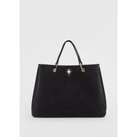 Shopping bag intrecciata donna nera