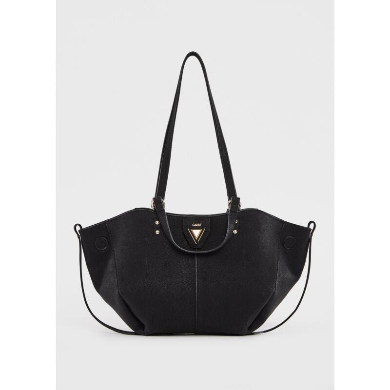 Mini shopping bag donna nera