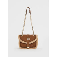 Borsa crossbody donna marrone