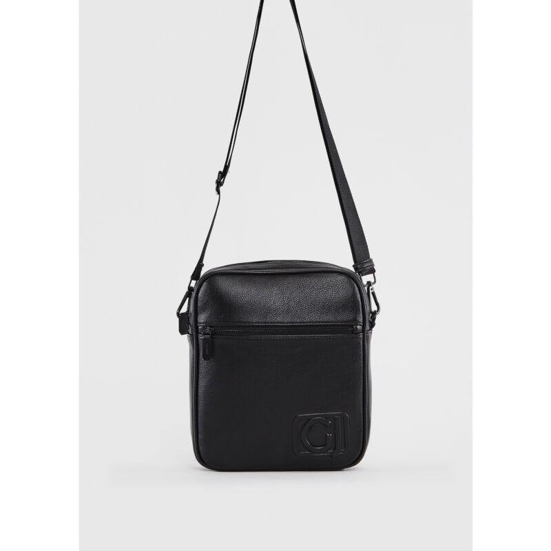 Borsa porta iPad uomo nera