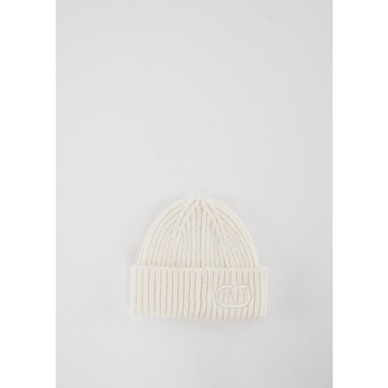Berretto beanie donna bianco