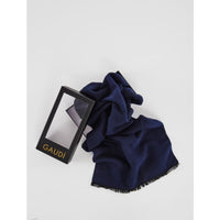 Cofanetto sciarpa uomo blu