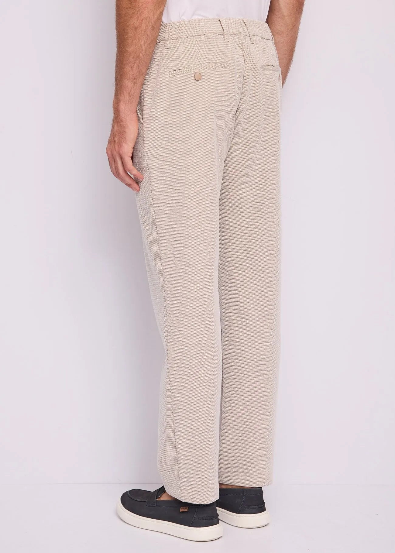 Pantaloni in cotone jacquard Gaudì