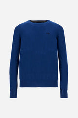 Men's Crew Neck Wool Blend Sweater - Blaze La Martina
