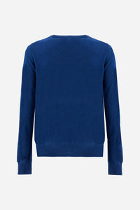 Men's Crew Neck Wool Blend Sweater - Blaze La Martina