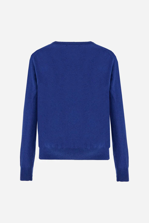 Men's Crew Neck Wool Blend Sweater - Blaze La Martina