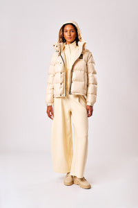Ginny – Piumino con maniche staccabili da donna bianco
