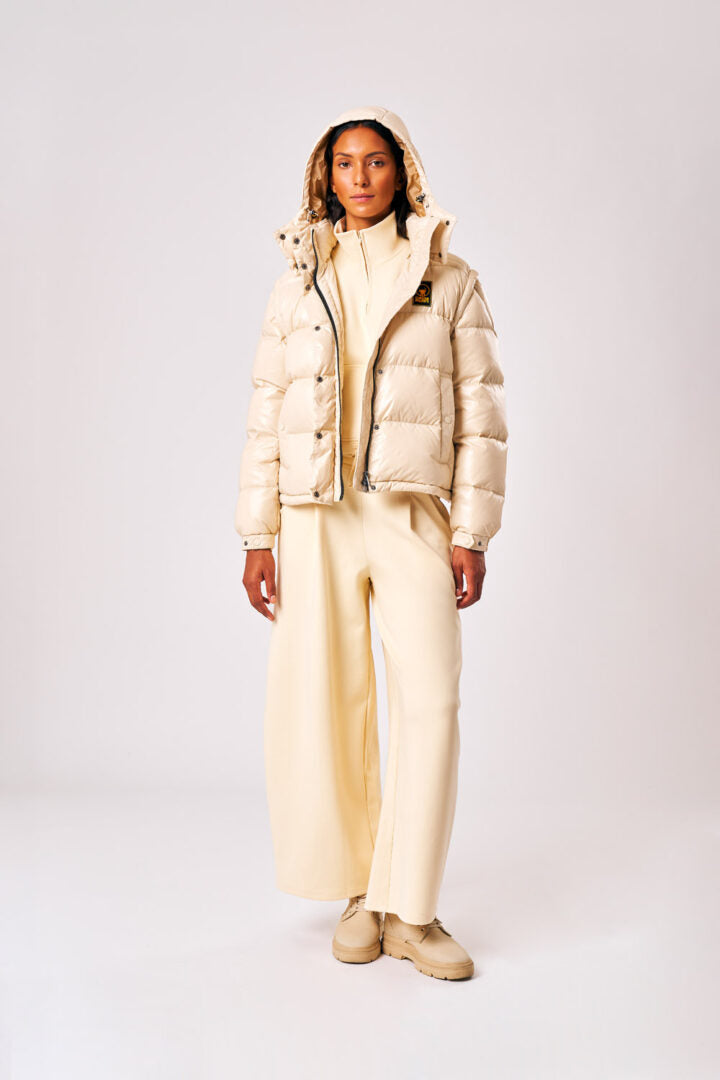 Ginny – Piumino con maniche staccabili da donna bianco