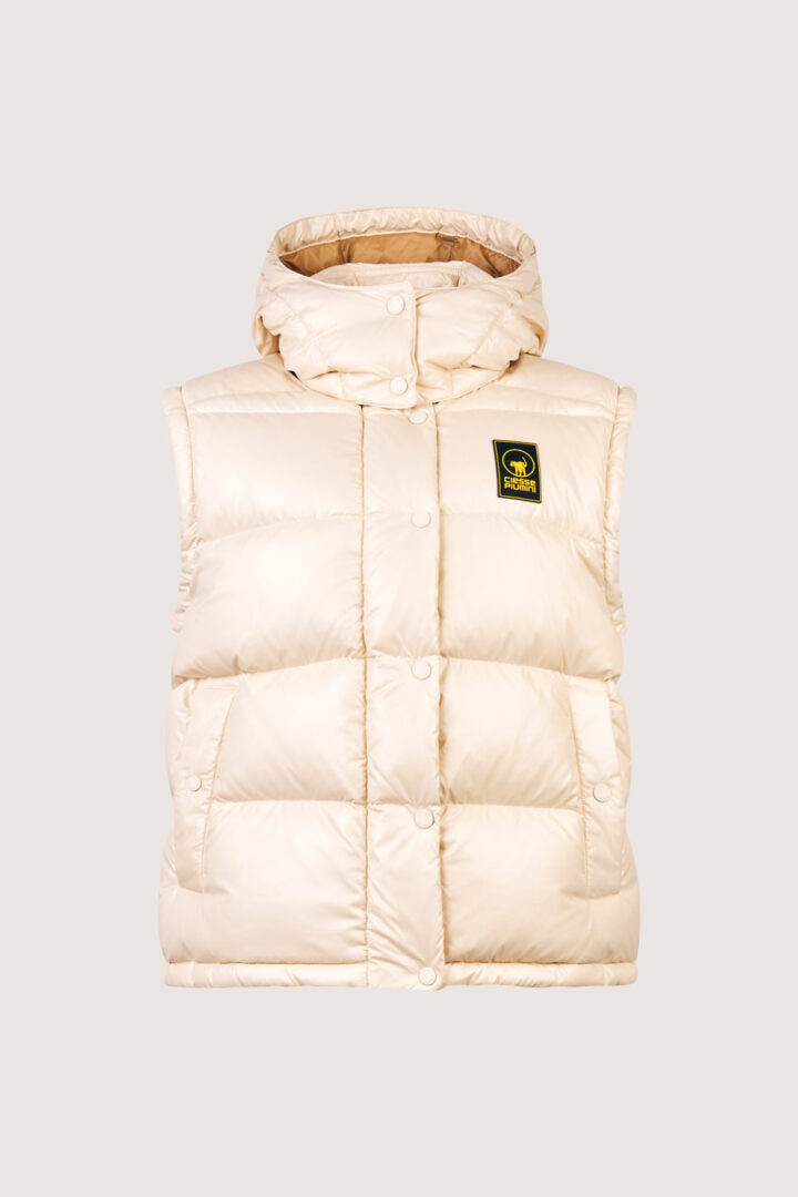Ginny – Piumino con maniche staccabili da donna bianco