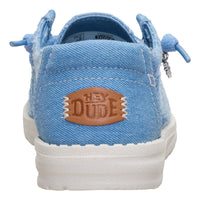 Wendy frayed canvas Hey Dude