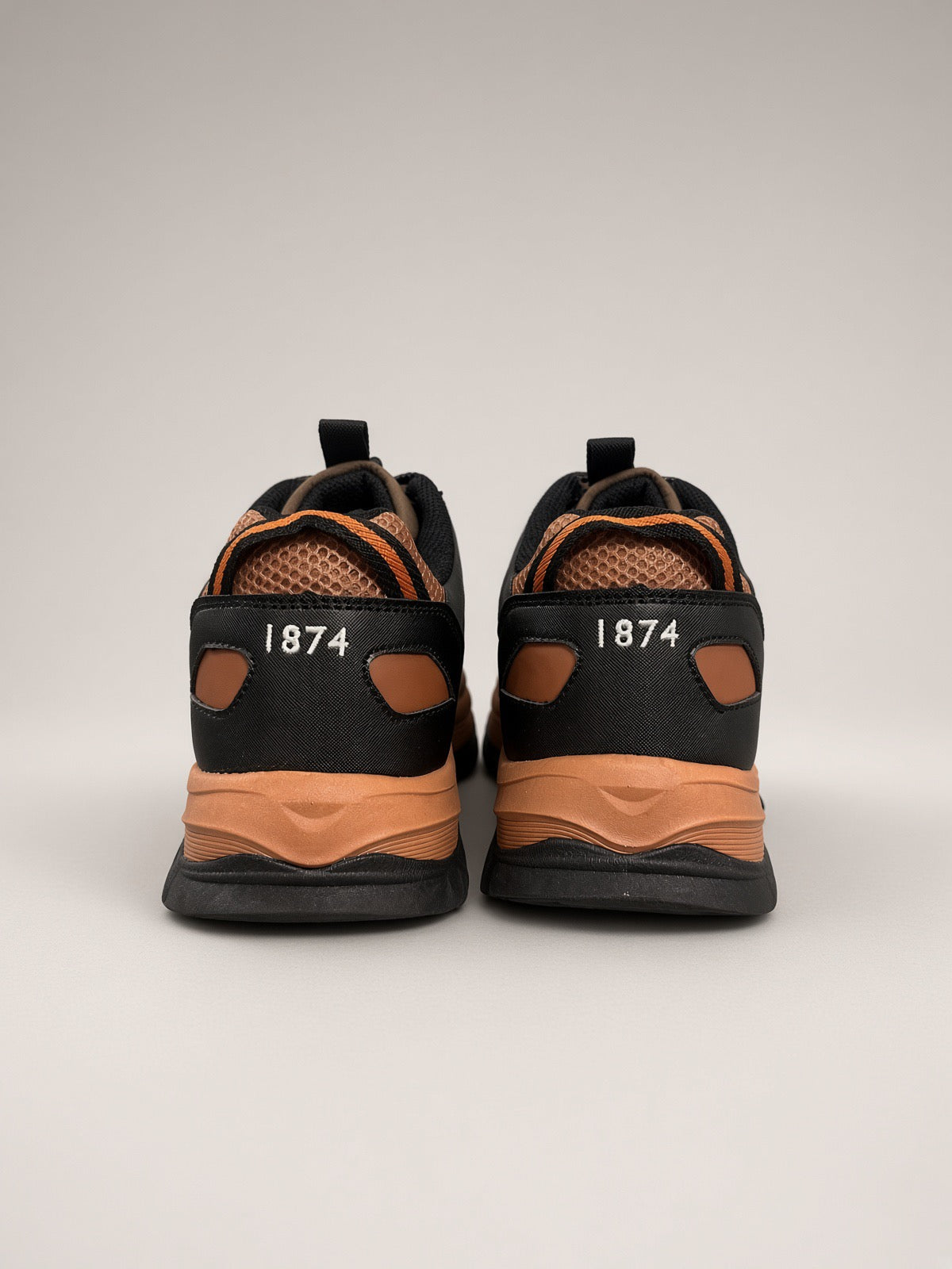 Sneaker Mintlaw uomo marrone arancio