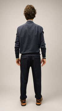 Pantaloni uomo Senise Panta Elastic blu