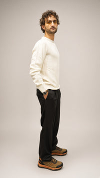 Pantaloni uomo Senise Panta Elastic nero