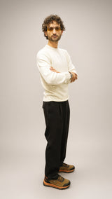 Pantaloni uomo Senise Panta Elastic nero