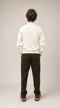 Pantaloni velluto uomo Senise moro