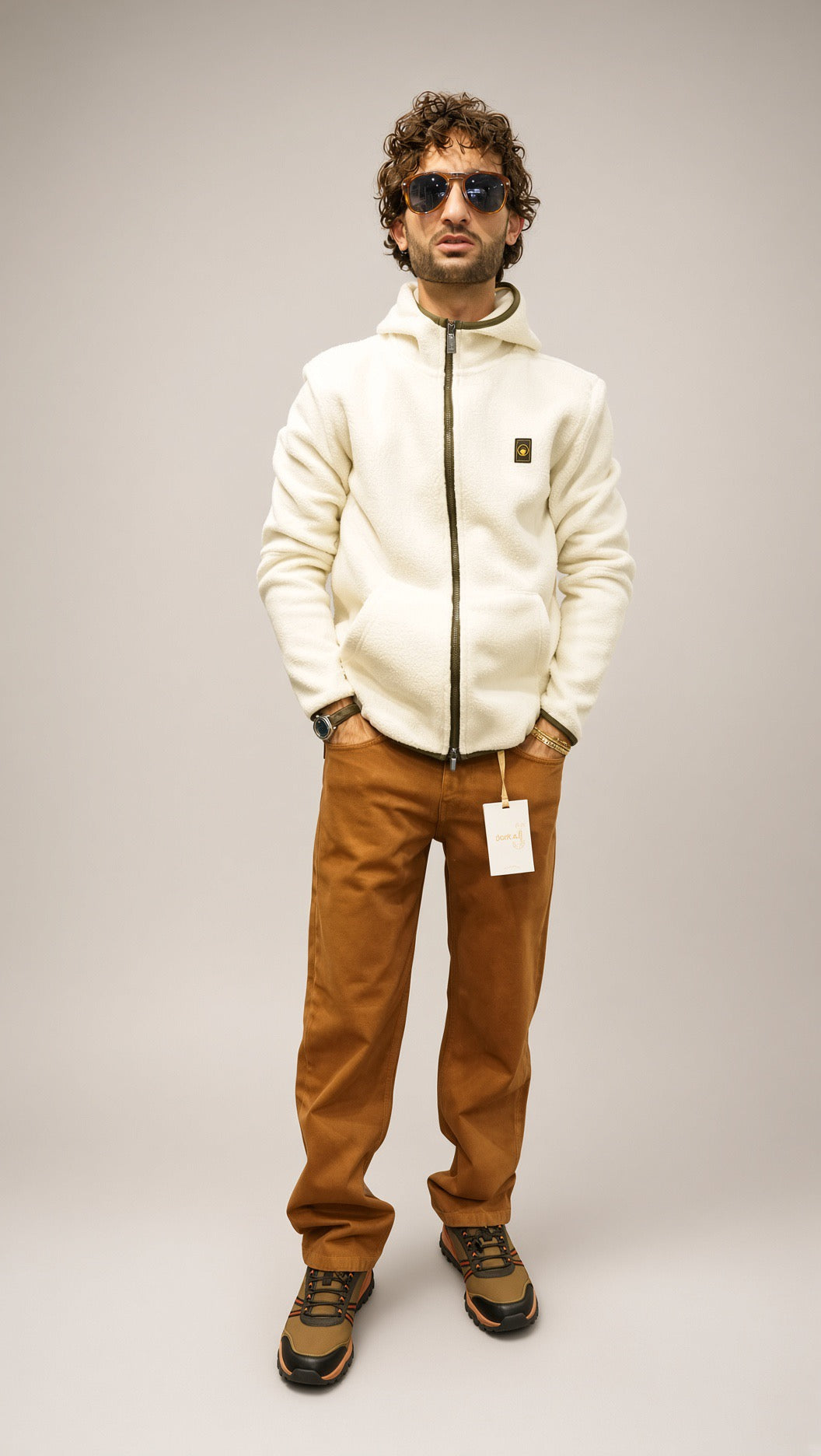Pantaloni uomo Displaj Dick Bull Hold tabacco