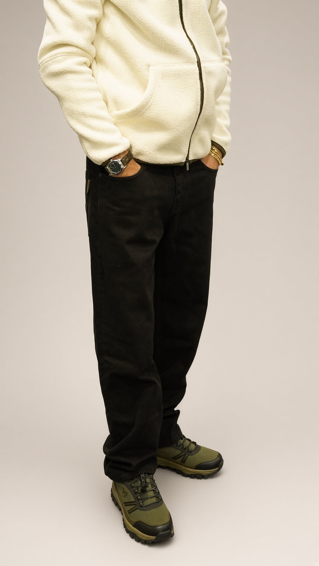 Pantaloni uomo Displaj Dick Bull Hold nero
