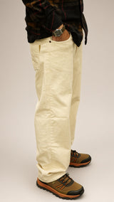 Pantaloni uomo Displaj Dick Costa Fr panna